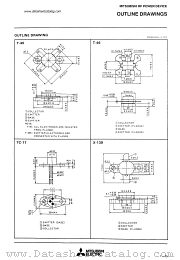 T-46 datasheet pdf Mitsubishi Electric Corporation