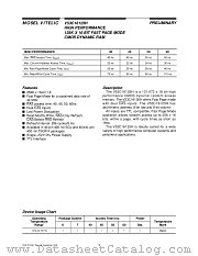 V53C16125H datasheet pdf Mosel Vitelic Corp
