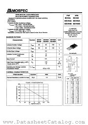 BDV64 datasheet pdf MOSPEC Semiconductor