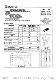BDV66A datasheet pdf MOSPEC Semiconductor
