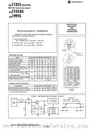 2N1991S datasheet pdf Motorola