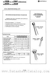 2N2559 datasheet pdf Motorola