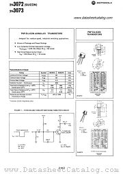 2N3072 datasheet pdf Motorola