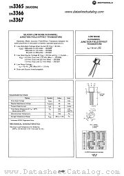 2N3365 datasheet pdf Motorola