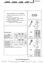 2N3494S datasheet pdf Motorola