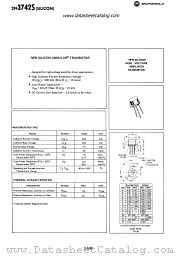 2N3742S datasheet pdf Motorola