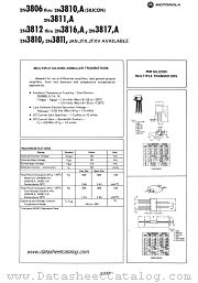 2N3809A datasheet pdf Motorola