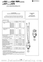 2N4374 datasheet pdf Motorola