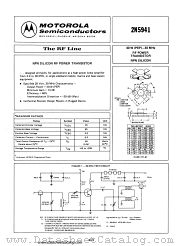 2N5941 datasheet pdf Motorola