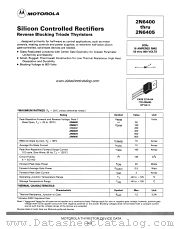 2N6405 datasheet pdf Motorola