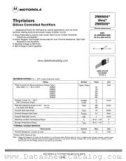 2N6506 datasheet pdf Motorola