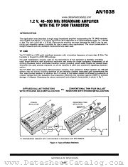 TP3400 datasheet pdf Motorola