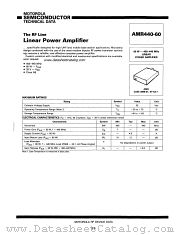 AMR440-60 datasheet pdf Motorola