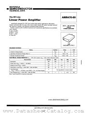 AMR470-60 datasheet pdf Motorola