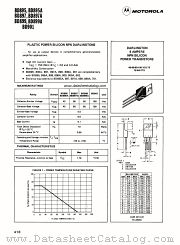 BD895A datasheet pdf Motorola
