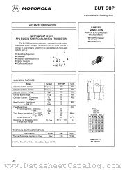 BUT50P datasheet pdf Motorola