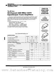 CA5270R datasheet pdf Motorola