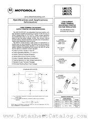 LM317LH datasheet pdf Motorola