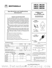 LM123AK datasheet pdf Motorola