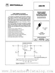 LM317M datasheet pdf Motorola