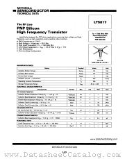 LT5817 datasheet pdf Motorola