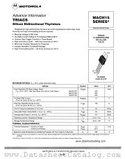 MACH15D datasheet pdf Motorola