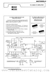 MC1352 datasheet pdf Motorola