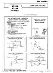 MC1536G datasheet pdf Motorola