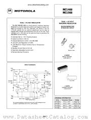 MC1568G datasheet pdf Motorola