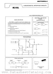 MC1488L datasheet pdf Motorola