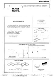 MC1489L datasheet pdf Motorola