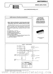 MC1444L datasheet pdf Motorola