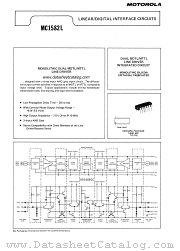 MC1582L datasheet pdf Motorola