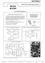 MC1723CG datasheet pdf Motorola