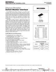 MC33884 datasheet pdf Motorola