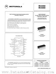 MC34060L datasheet pdf Motorola