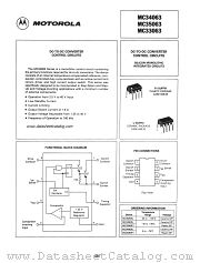 MC34063U datasheet pdf Motorola