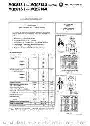 MC3818-8 datasheet pdf Motorola