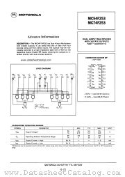 MC54F253 datasheet pdf Motorola