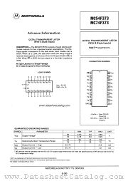 MC74F373 datasheet pdf Motorola