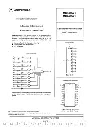 MC54F521 datasheet pdf Motorola