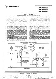 MC74F2970 datasheet pdf Motorola