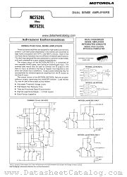 MC7523L datasheet pdf Motorola