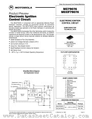 MC79076DW datasheet pdf Motorola