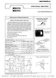 MCB1741F datasheet pdf Motorola