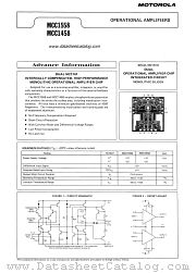 MCC1558 datasheet pdf Motorola