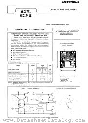 MCC1741 datasheet pdf Motorola