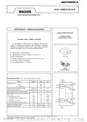 MCH2890R datasheet pdf Motorola