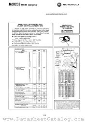 MCR235-100 datasheet pdf Motorola