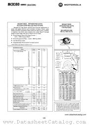 MCR380-150 datasheet pdf Motorola